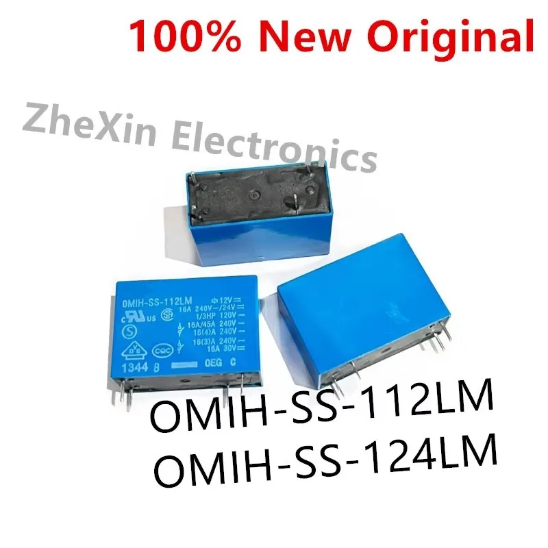 10PCS/Lot   OMIH-SS-112LM 、OMIH-SS-124LM 、OMIH-SS-112L   DIP-4   New original universal power relay