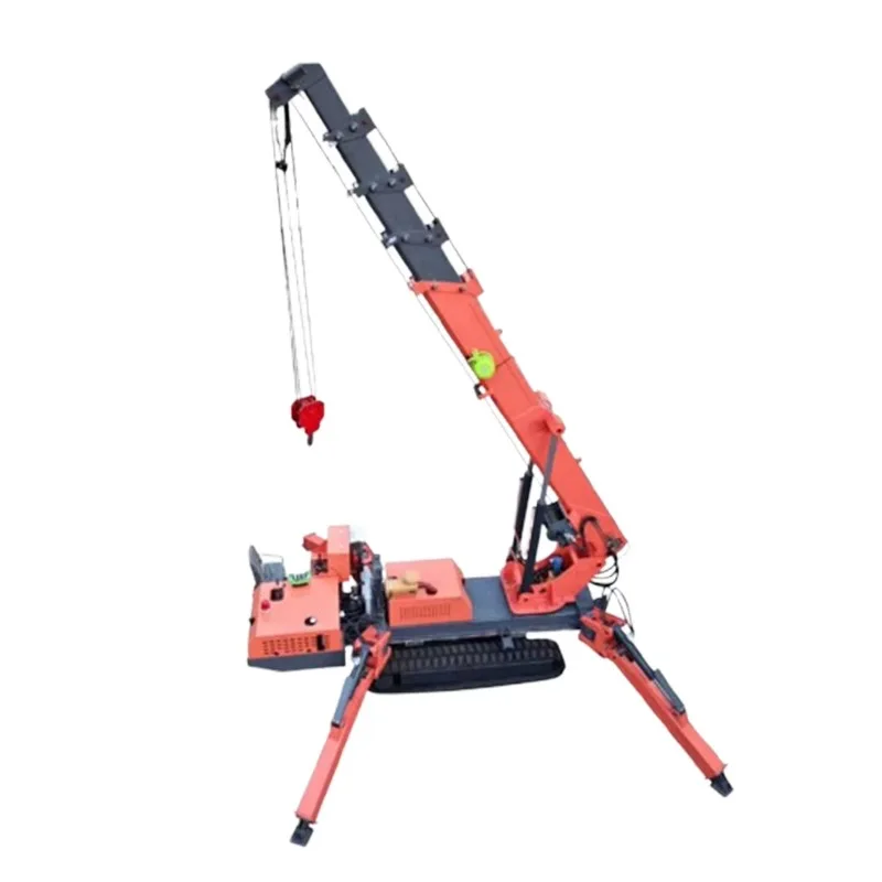 Spider Crane 3-Tonnen Hochleistungs-Raupen-Spinnenkran, anpassbarer Kran