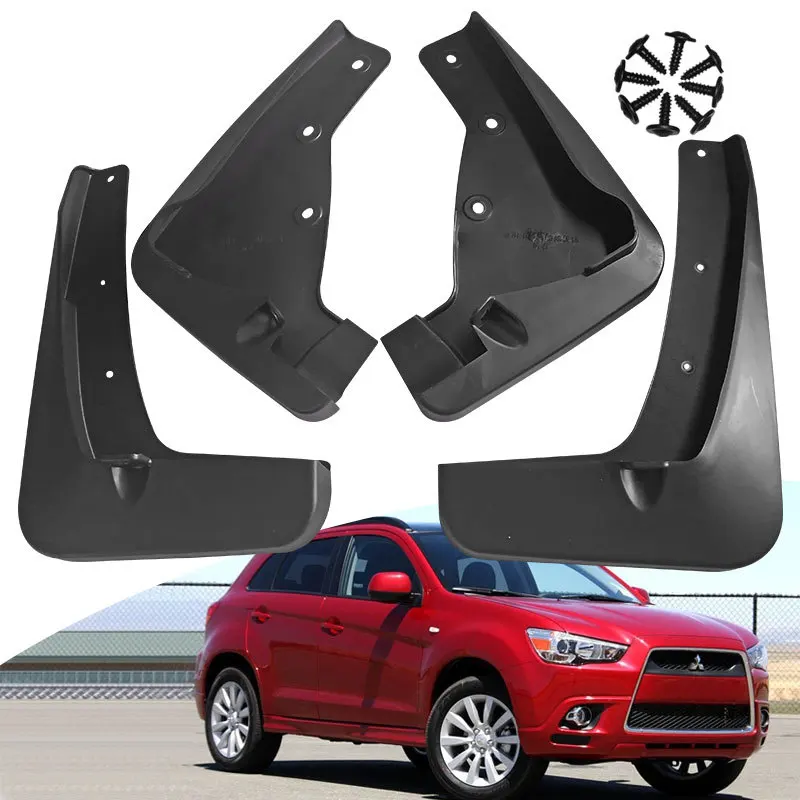 Tyre Mud Guards Flap For Mitsubishi ASX / RVR / Outlander Sport 2013 2014 2015 Wheel Mudguards Splash Guards Mudflaps Stylines