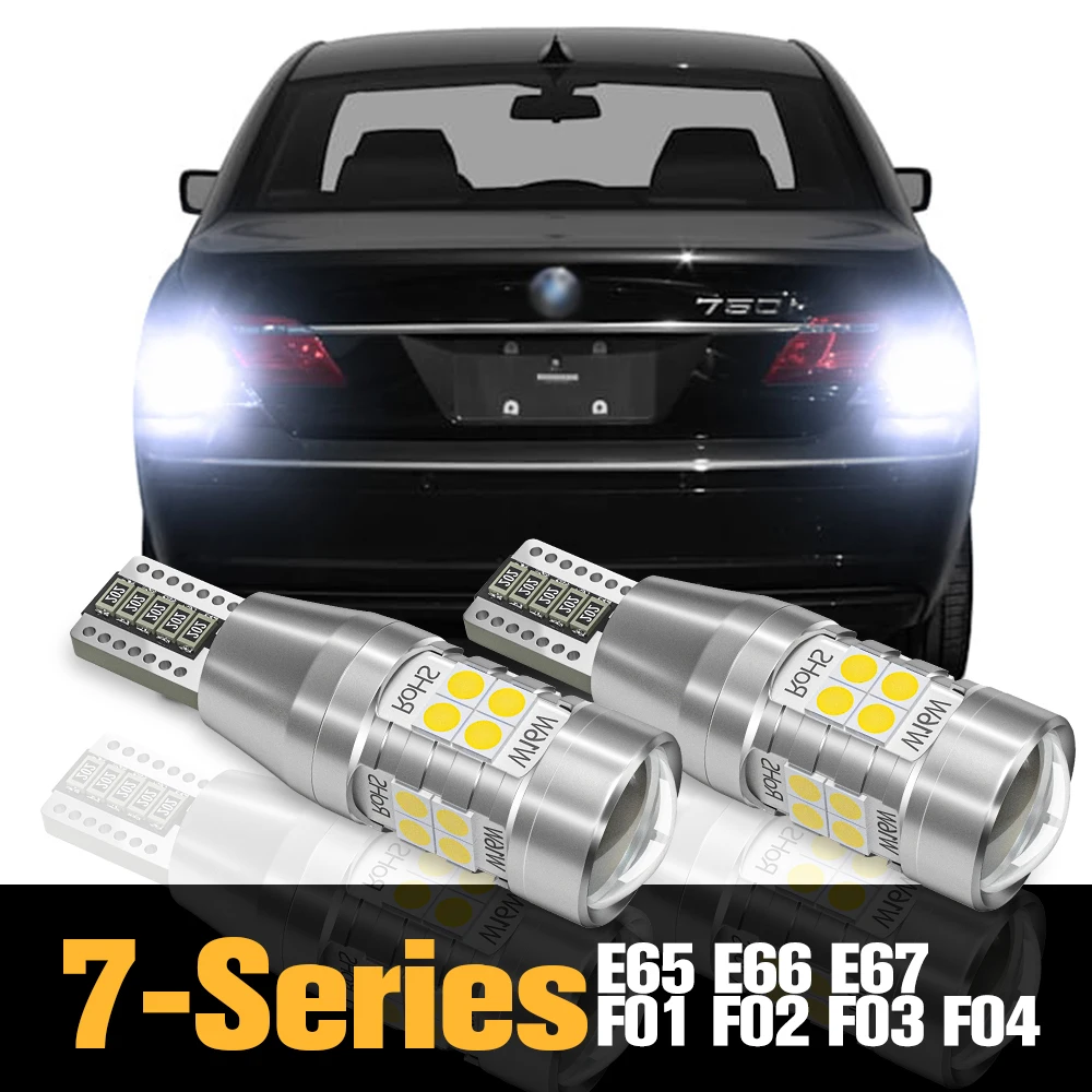 

2pcs Canbus LED Reverse Light Backup Lamp Accessories For BMW 7 Series E65 E66 E67 F01 F02 F03 F04 2005 2006 2007 2008 2009 2010