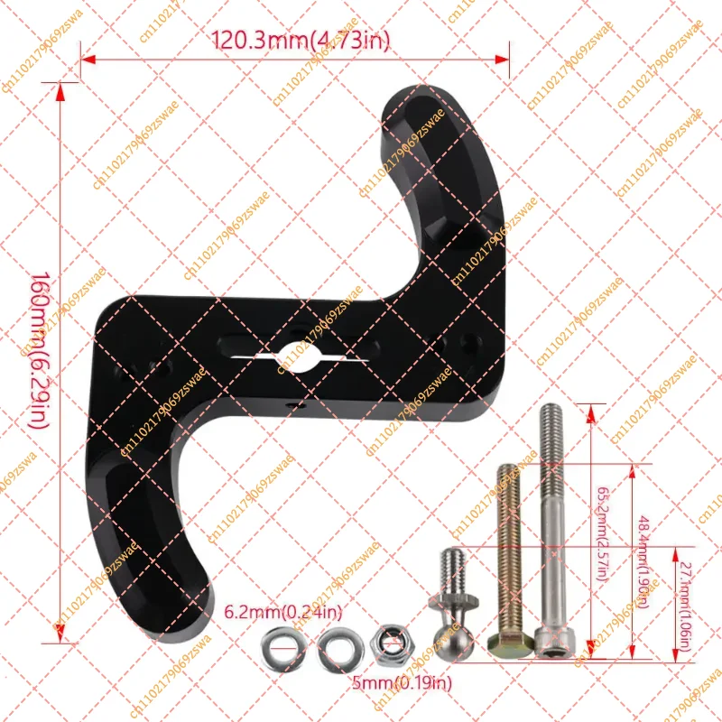 Adjustable Black Short Throw Shifter 2013-2016 for Ford Focus ST 2.0L
