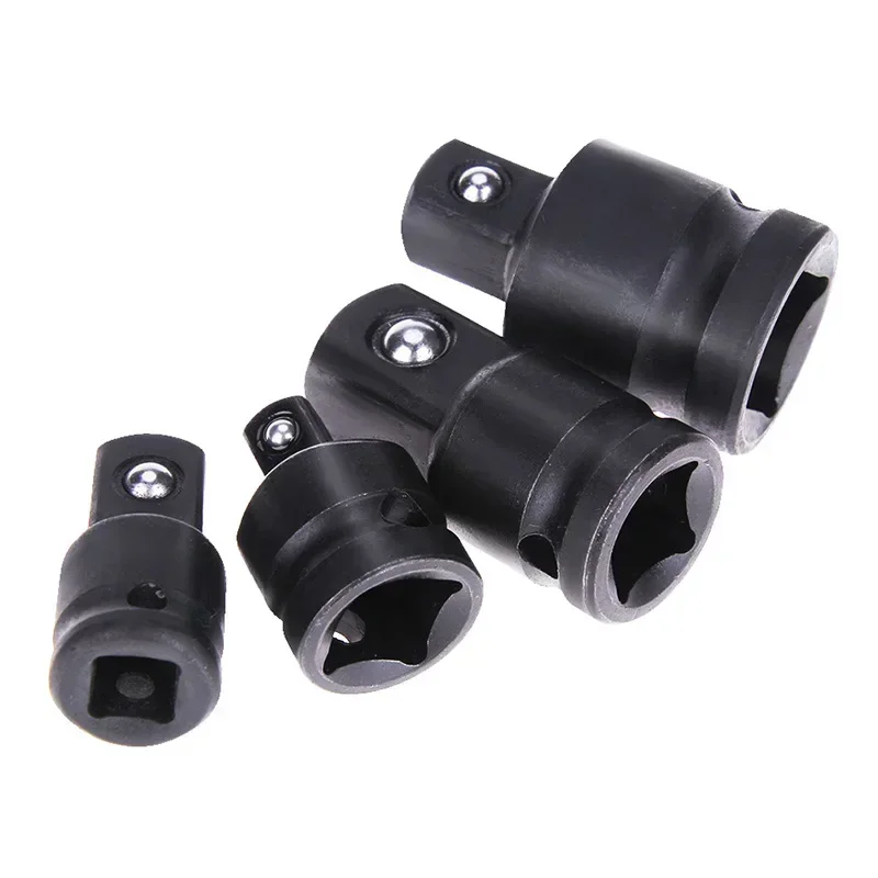 4pcs 1/4 3/8 1/2 Steel Conversion Air Adapter Converter Socket Set Reducer Drive Universal1 Pneumatic Adaptor Converter Socket