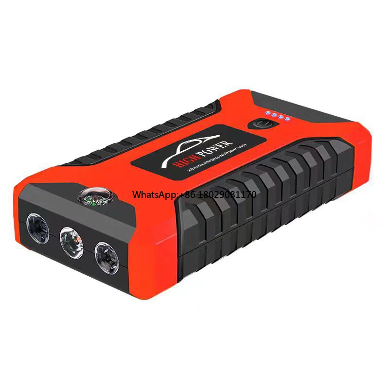 

12V Multi-function Portable Emergency Jumpstarter Booster Battery Car Jump Starter Car Starter Power Supply