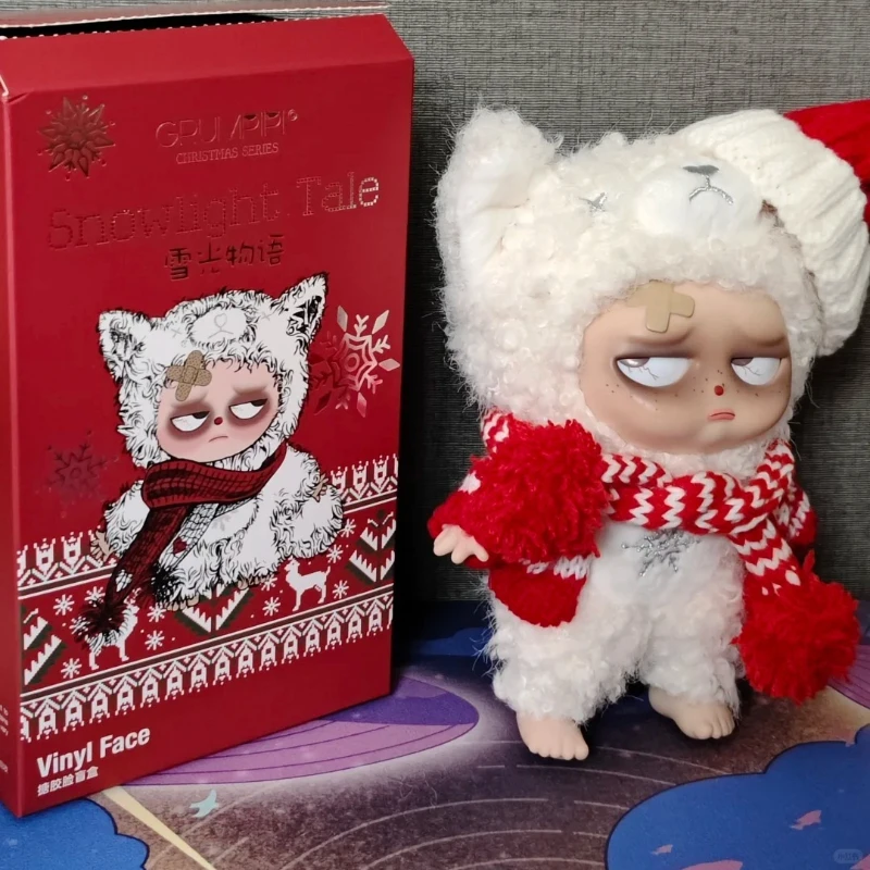 

2026 New Year's Limit Sleepless Grumpipi Snowlight Tale Series Mystery Box Vinyl Anime Figure Dolls Pendant Gift Blind Box