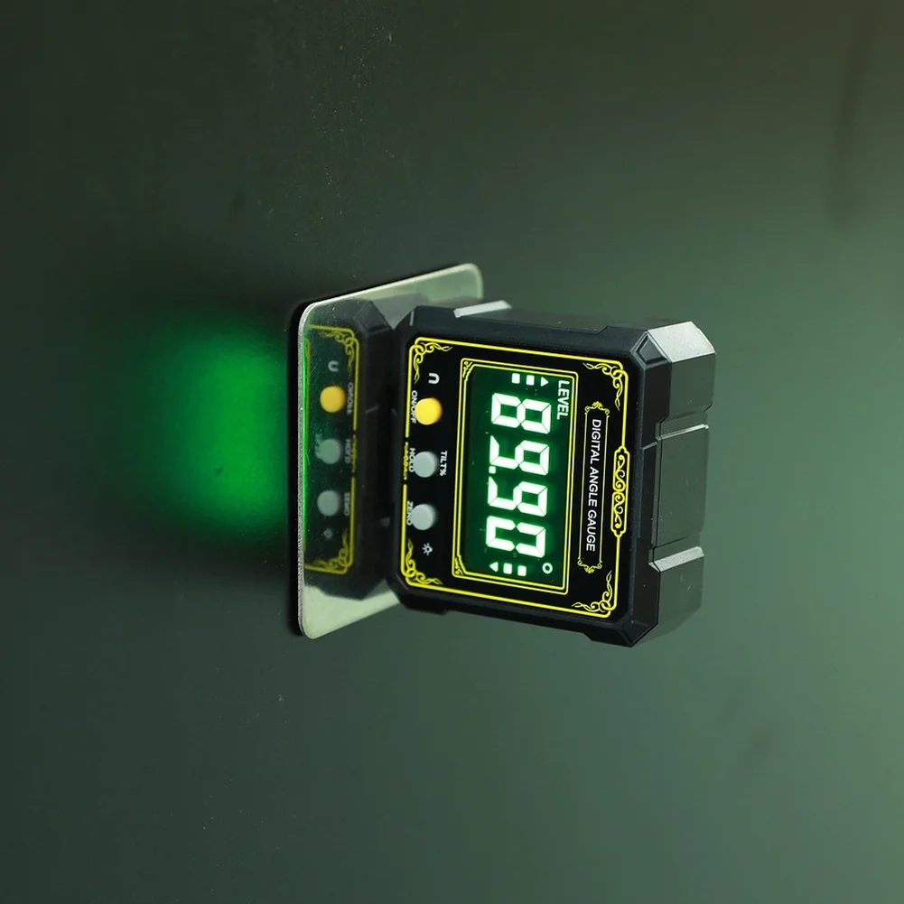 Inclinômetro digital estilo chinês, medidor de ângulo, caixa de nível, medidor de inclinação com acessório de ferramenta de medição de teste