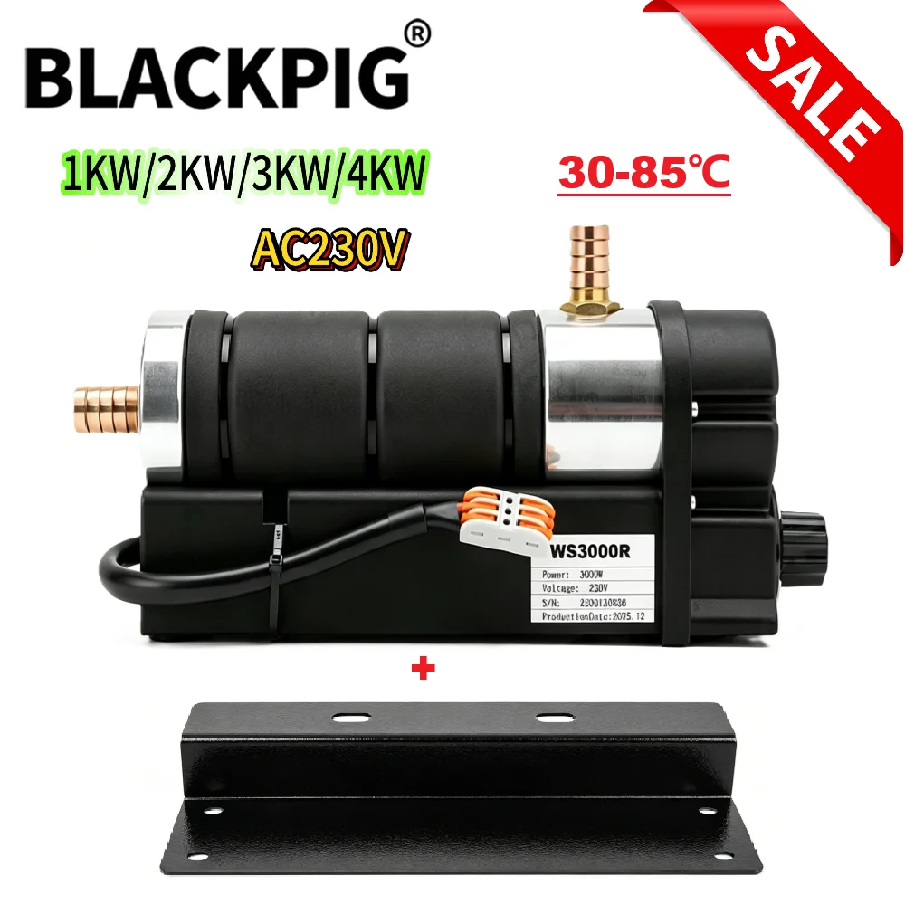 230V 2KW 3KW 4KW Diesel Engine Heater Preheater Circulating Coolant Water Heater 30-85℃ Adjustable  WS2000R WS3000R WS4000R