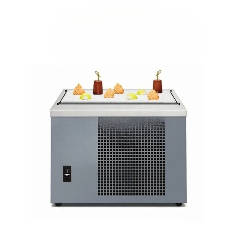 Automatic fried ice cream roll machine, fruit smoothie machine