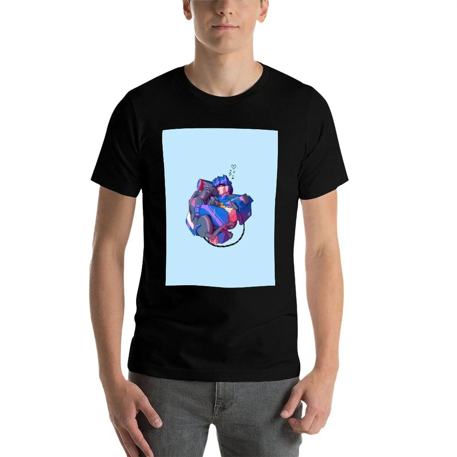 تي شيرت Soundwave جرافيك وقطن للرجال تي شيرت بالمائة 100 تي شيرت تي شيرت تي شيرت لـ Ravage