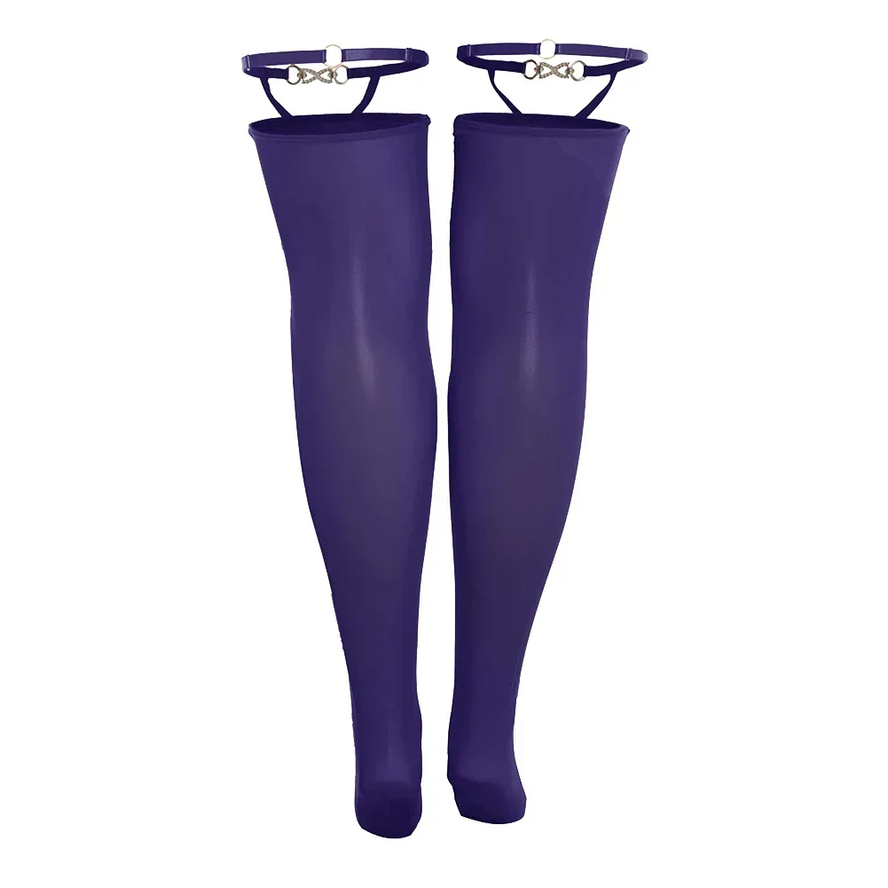 Sexy Dessous Frauen Strumpfband Strümpfe Heiße Strass Bein Ringe Erotische Cosplay