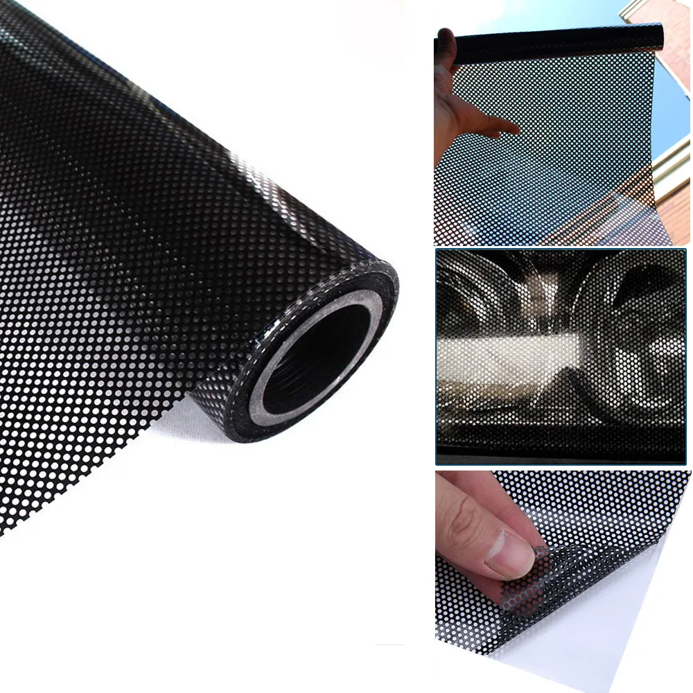 30*106cm Car Light Film Grid Side Shield Headlamp Taillight Film Hollow Honeycombs Pattern Fog Light Rear Lamp Car Film Sticker