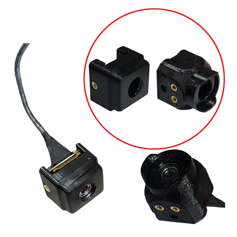 1PCS For DJI O4 Lite Air Unit Lens Housing 19mm/20mm Mount Adapter Square/Round Shell 3D Printed DIY Modification Spare Parts