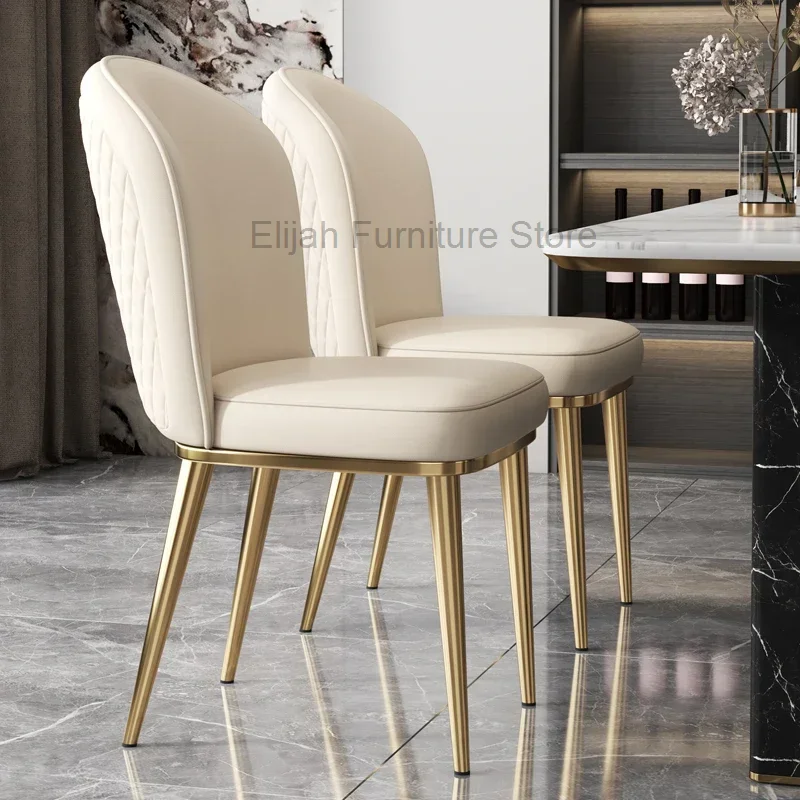 

Gold Designer Living Room Dining Chairs Office Nordic Dining Room Chairs Lounge Nordicas Library Furniture