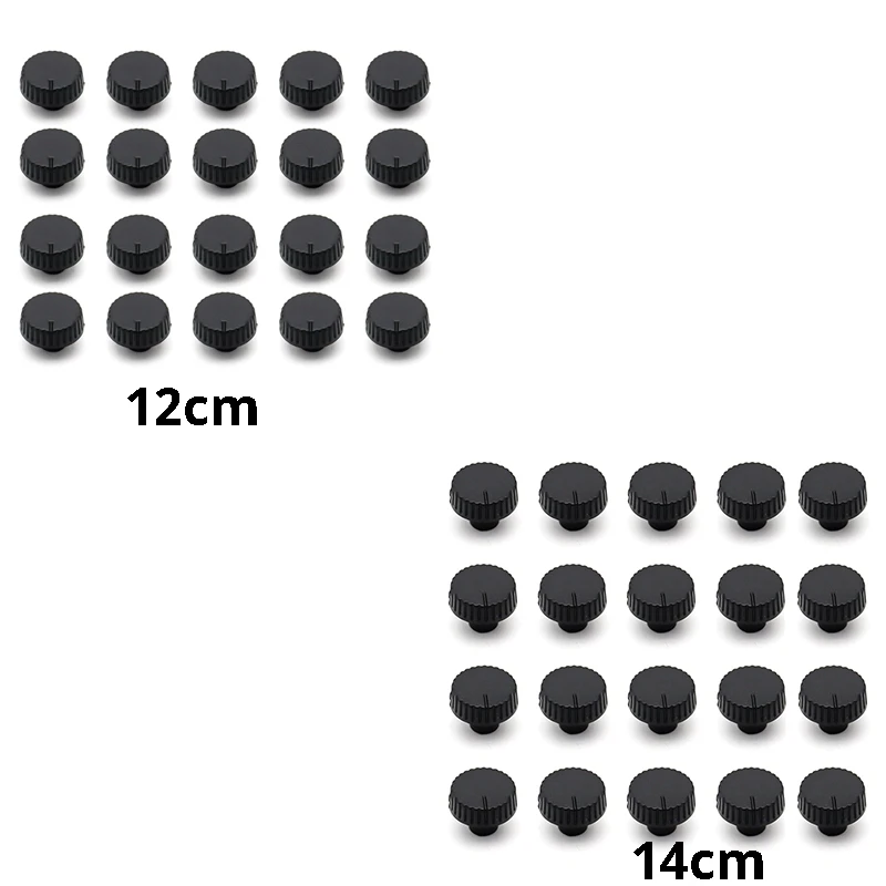 20PCS บางลูกบิดหมวก Potentiometer KNOB Volume Power Amplifier ปรับหมวก
