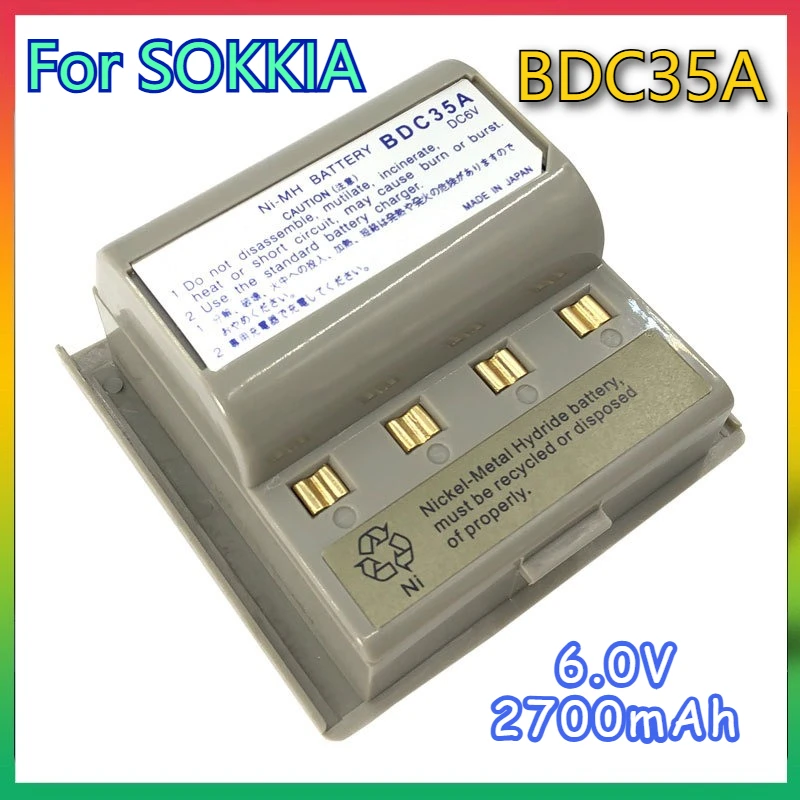 

2700mAh BDC35A NI-MH Battery For SOKKIA SET-030R 130R 2100 22D 2010 2110 22B 230RM Series Total Station Rechargeable Batteries