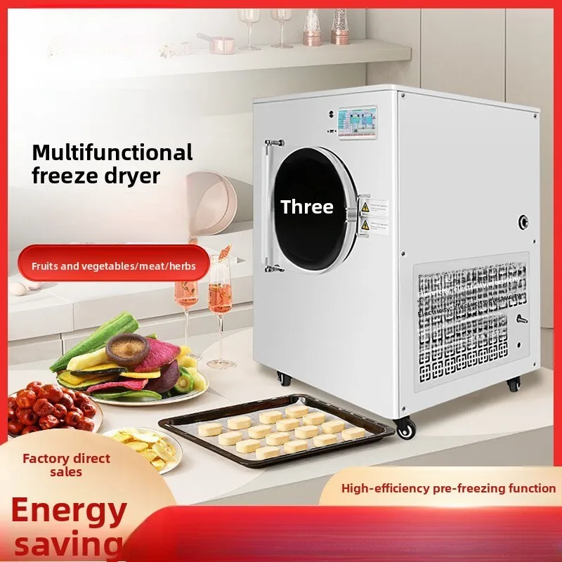 

Vacuum Practical Type Cordyceps Bird's Nest Pet Strawberry Fruit Vegetable Smart Freeze Dryer