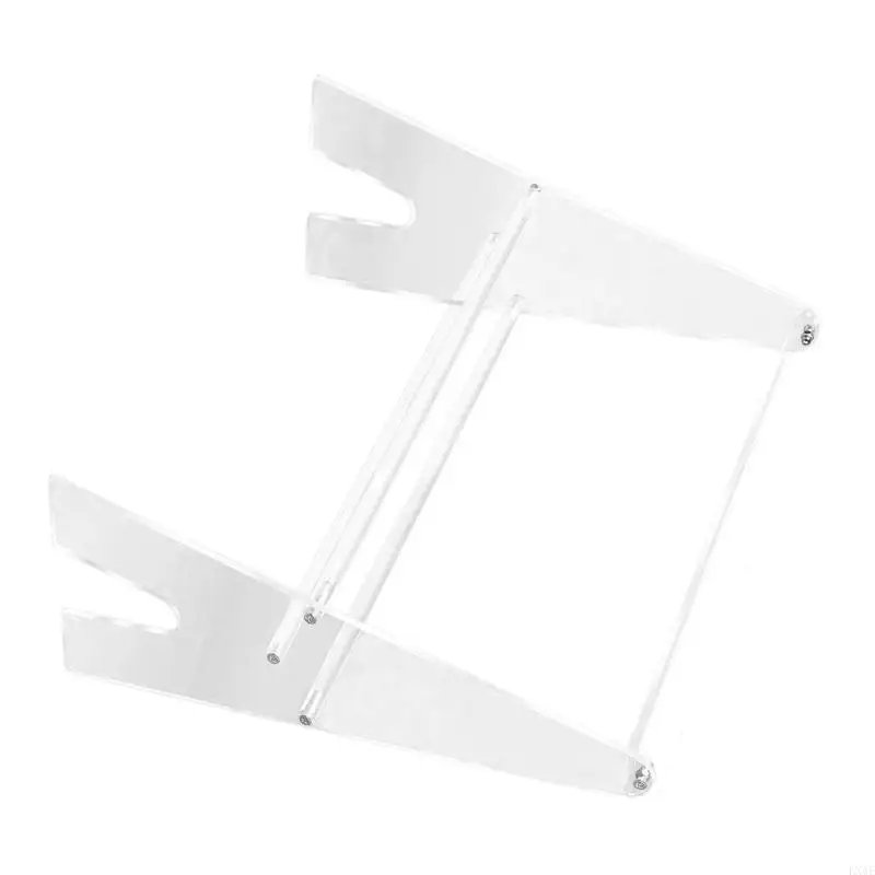 Versatile Sturdy Acrylics Hairband Stand Clear Display Rack for Multiple Bands Household Use Home Organization