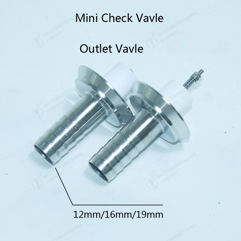 Small Flow One Way Valve 10mm Port Precision Fluid Control for Cosmetic Serum Essential Oil Filler Low Dead Volume Sanitary
