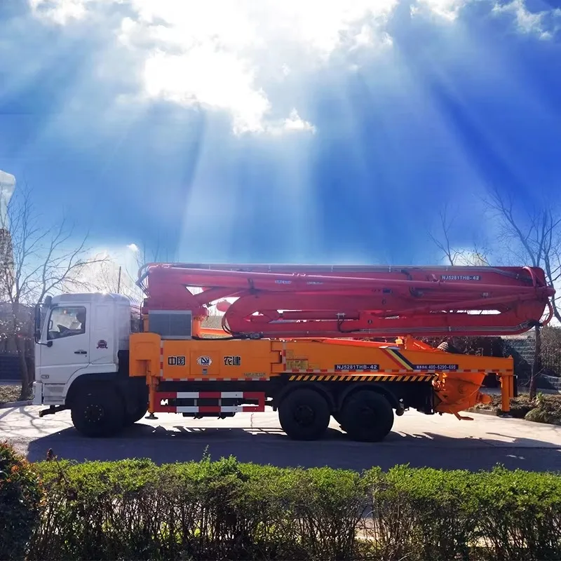 China Top Brand 42m Concrete Pump Truck With Cheap Price