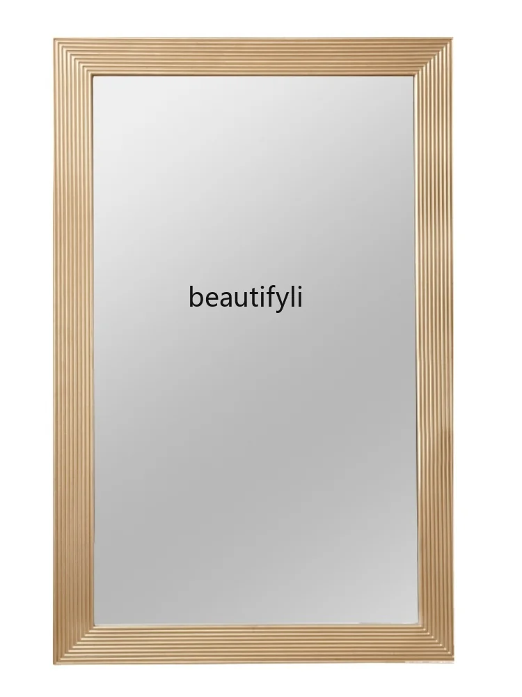 

Floor Mirror Hallway Living Room Floor Light Luxury Cloakroom Full-Length Mirror