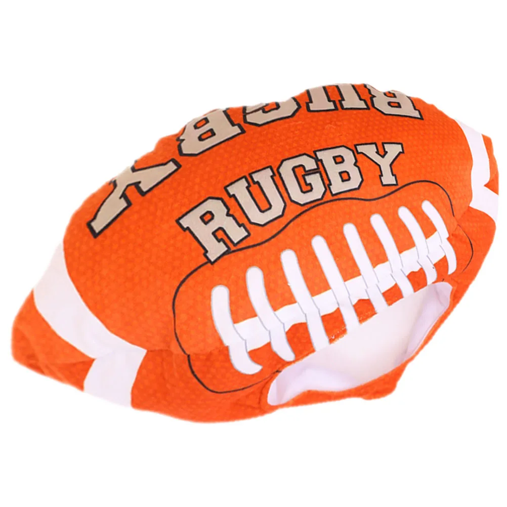 

Rugby Shaped Hat Party Cosplay Cap Costume Headwear Festival Decorative Cap For Halloween Carnival Selfie Props