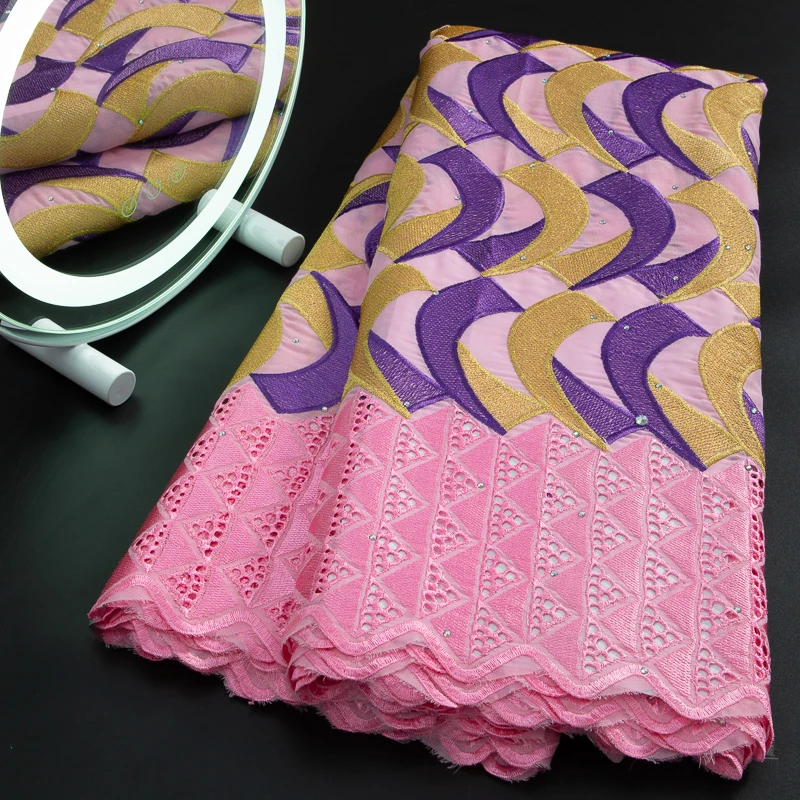 

Arician, хлопчатобумажная кружевная ткань с камнями, швейцарская вуаль, кружевная ткань в Швейцарии 2023, высокое качество для элегантного женского шитья A3302