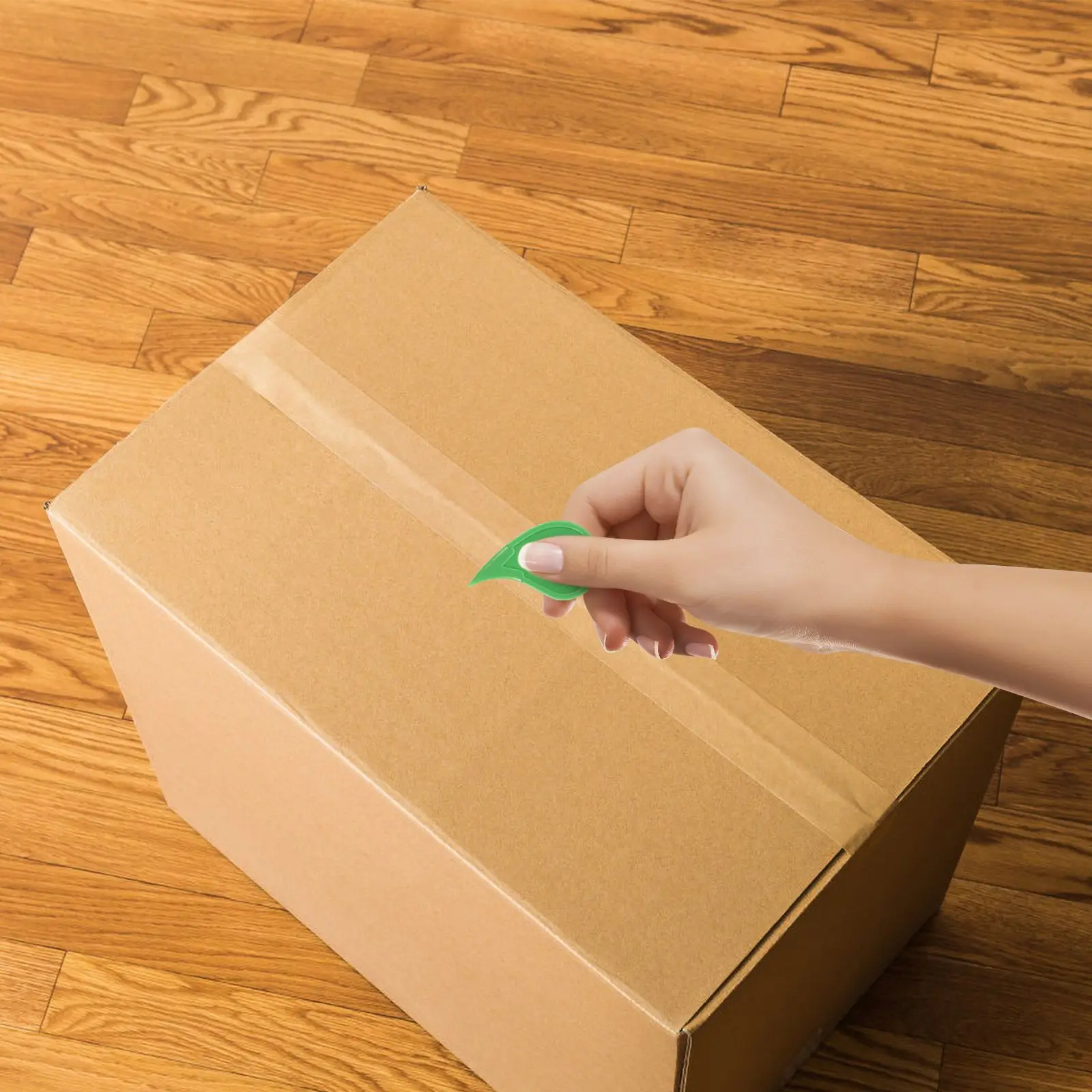 500 Pcs Plastic Mini Opener Ergonomic Colorful Express Box Letter Sealer Multifunction Lightweight Portable