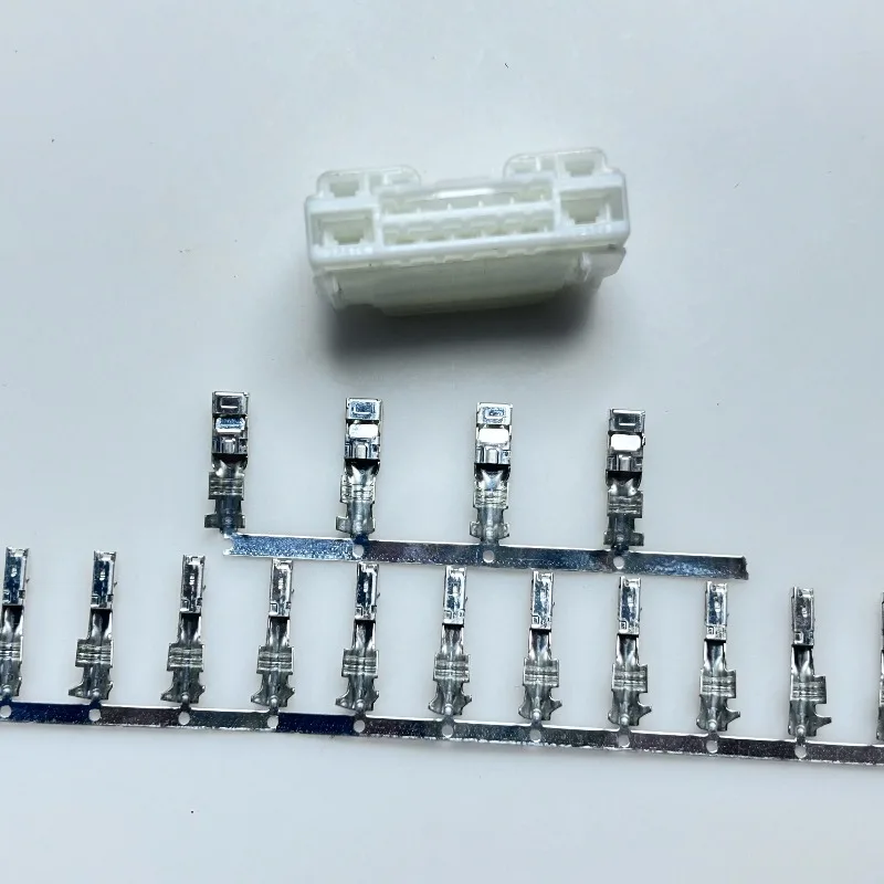 2PCS 6098-7327/6098-7349 Original 16-hole, automotive connector sheath, housing, wire