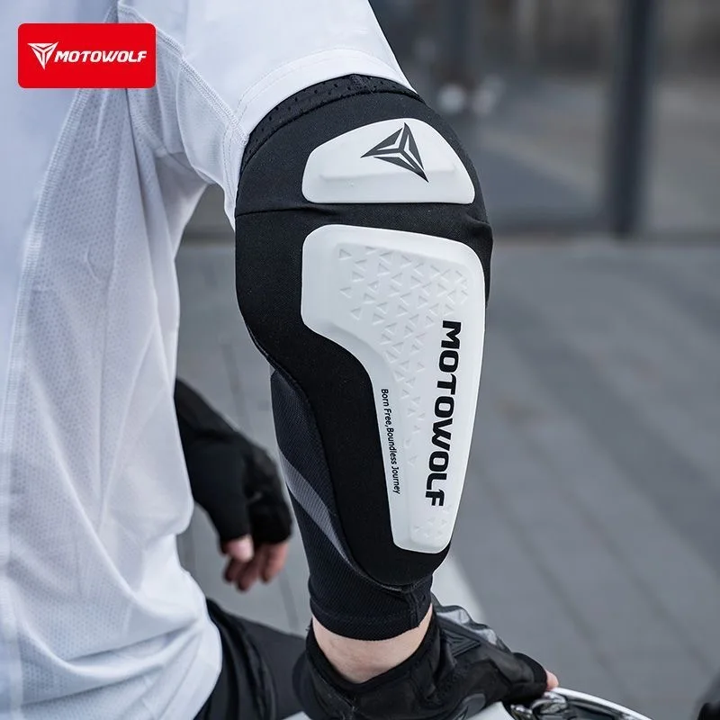 Motorcycle Elbow Pads MTB Elbow Guards Breathable Arm Sleeves CE Certified Motorbike Dirt Bike Mountain Bike Cycling Elbow Pad
