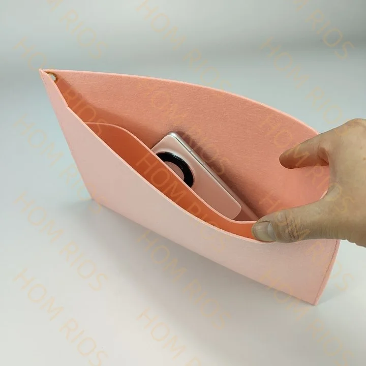 Insert Organizer For L Vintage Poche Plate Envelope Clutch 13.5x9.5inch , Inner Purse Makeup Bag With 120cm Golden Chain