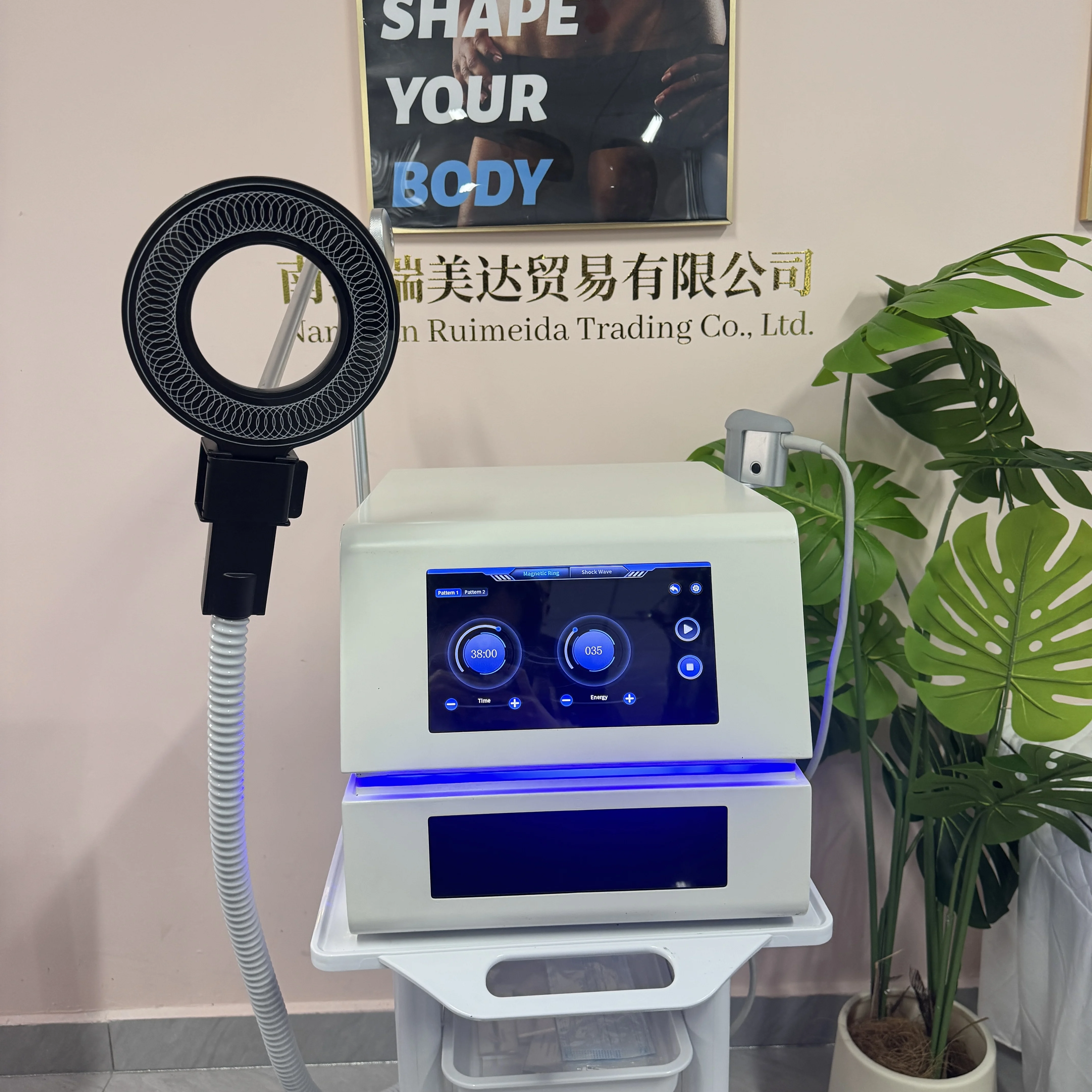 

Портативный аппарат для магнитотерапии для похудения и снятия мышечной боли, а также для облегчения боли в плечах и теле после занятий спортом