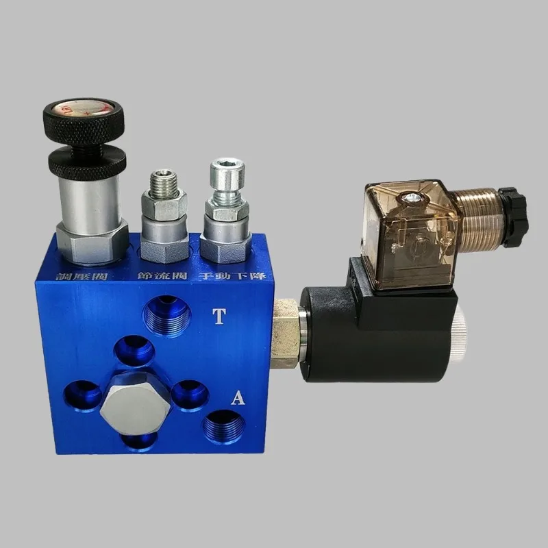 1PC 24V/12V/220V Power Unit EF02 ET02 ET04 ET06 Hydraulic Valve Group Support Valve