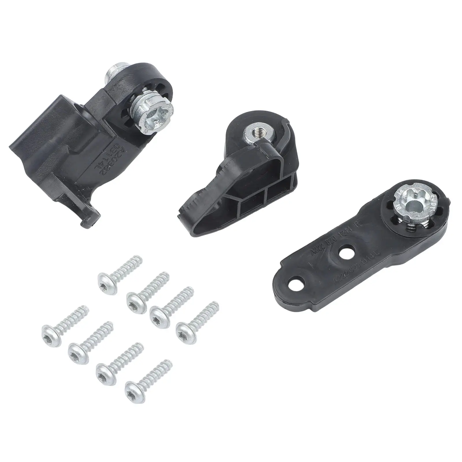 Left Front Headlamp Headlight Repair Kit Front Left Position Left Side Mount Quick Install ABS Plastic Wear Resistant