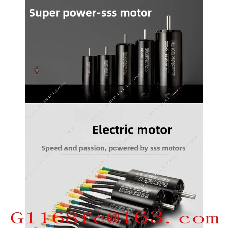Rotor High Speed Motor V2 Series SSS Motor 3660 3674 3682 Model Boat Brushless Motor with Internal Part