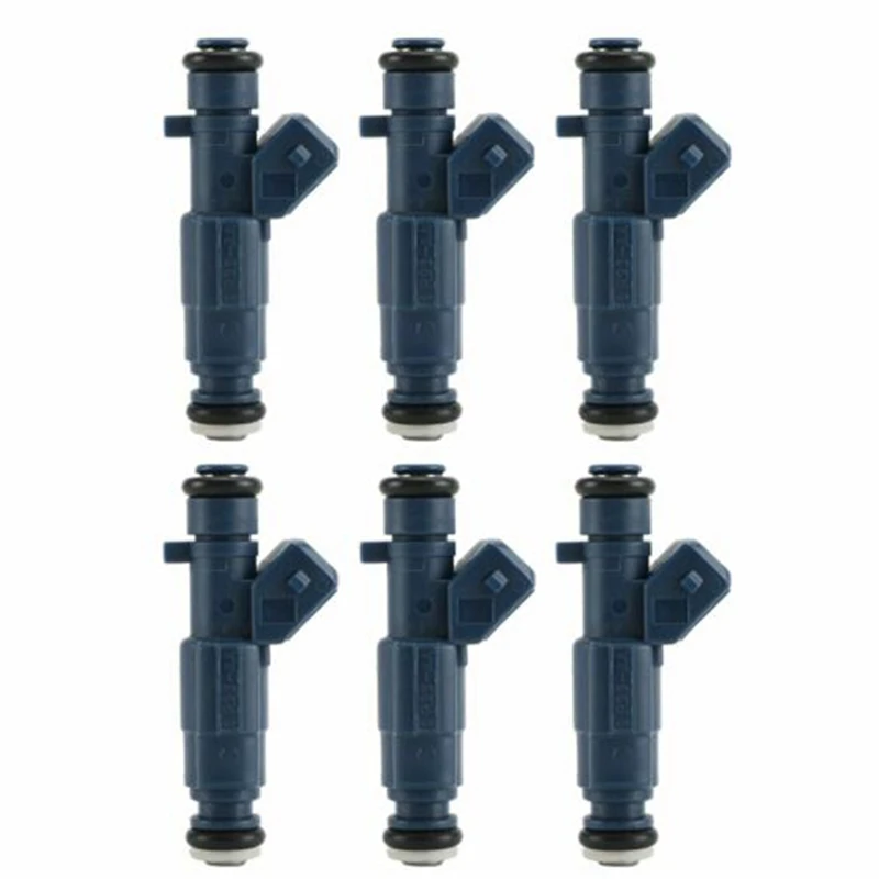 6Pcs Fuel Injectors For Ford BA BF Falcon XT Fairlaine XR6 Territory 0280156123