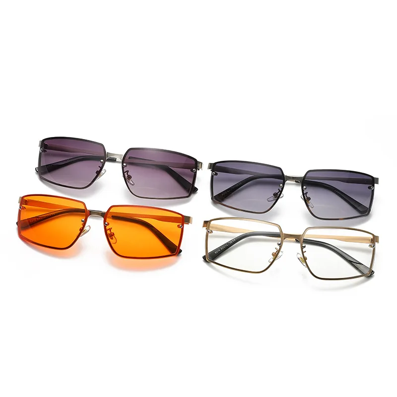 Novos moda e moderno metal óculos elegantes