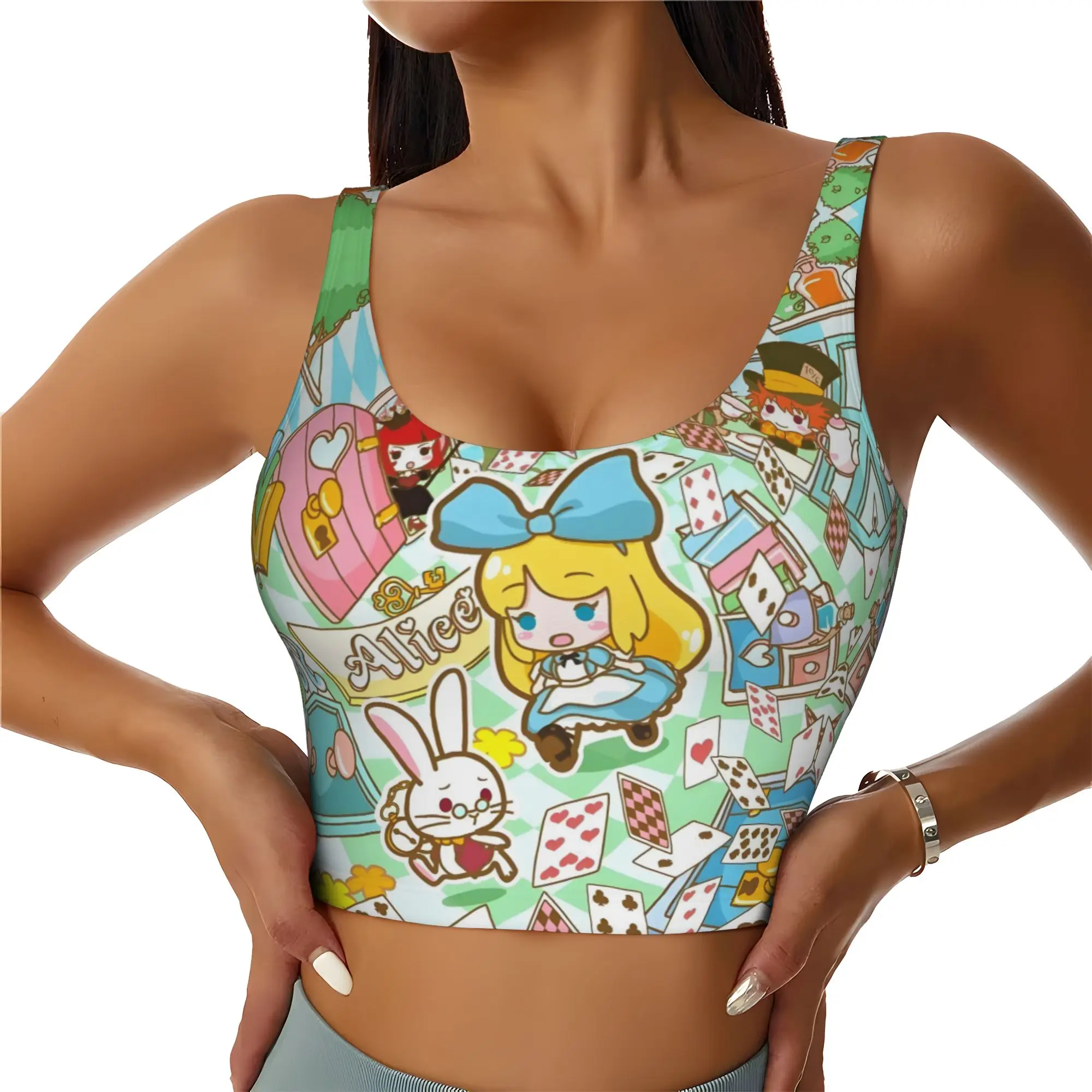 novas-regatas-cropped-esportivas-femininas-personalizadas-alice-no-pais-das-maravilhas-anime-com-gato-de-desenho-animado-para-yoga-e-sutias-esportivos