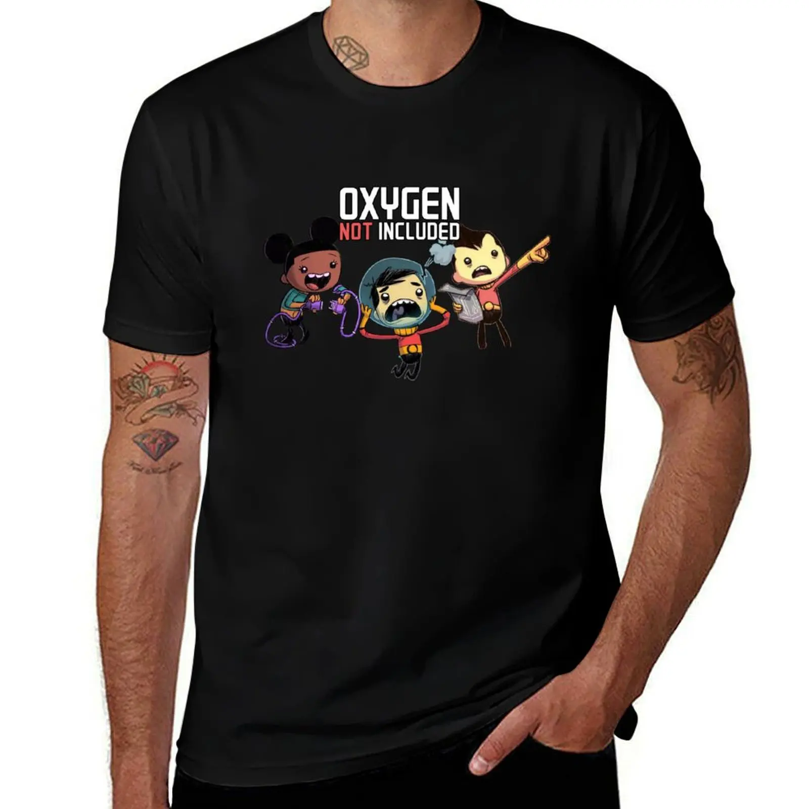 Oxygen Not Included! T-Shirt t shirt man luxury T-Shirt
