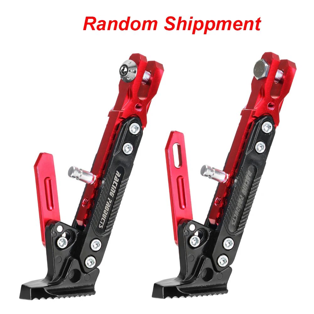 New Motorcycle Kickstand Parking Kick Stand Bracket Foot Side Supportor Crutch Holder Dirt Bike Motorbike Accessories Universal
