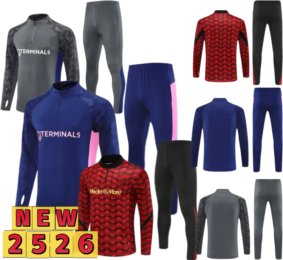 

20252026 new Feyenoordes adult&kid new tracksuit. 2526 adult kit kids kit. 12-18 days to arrive in your country.
