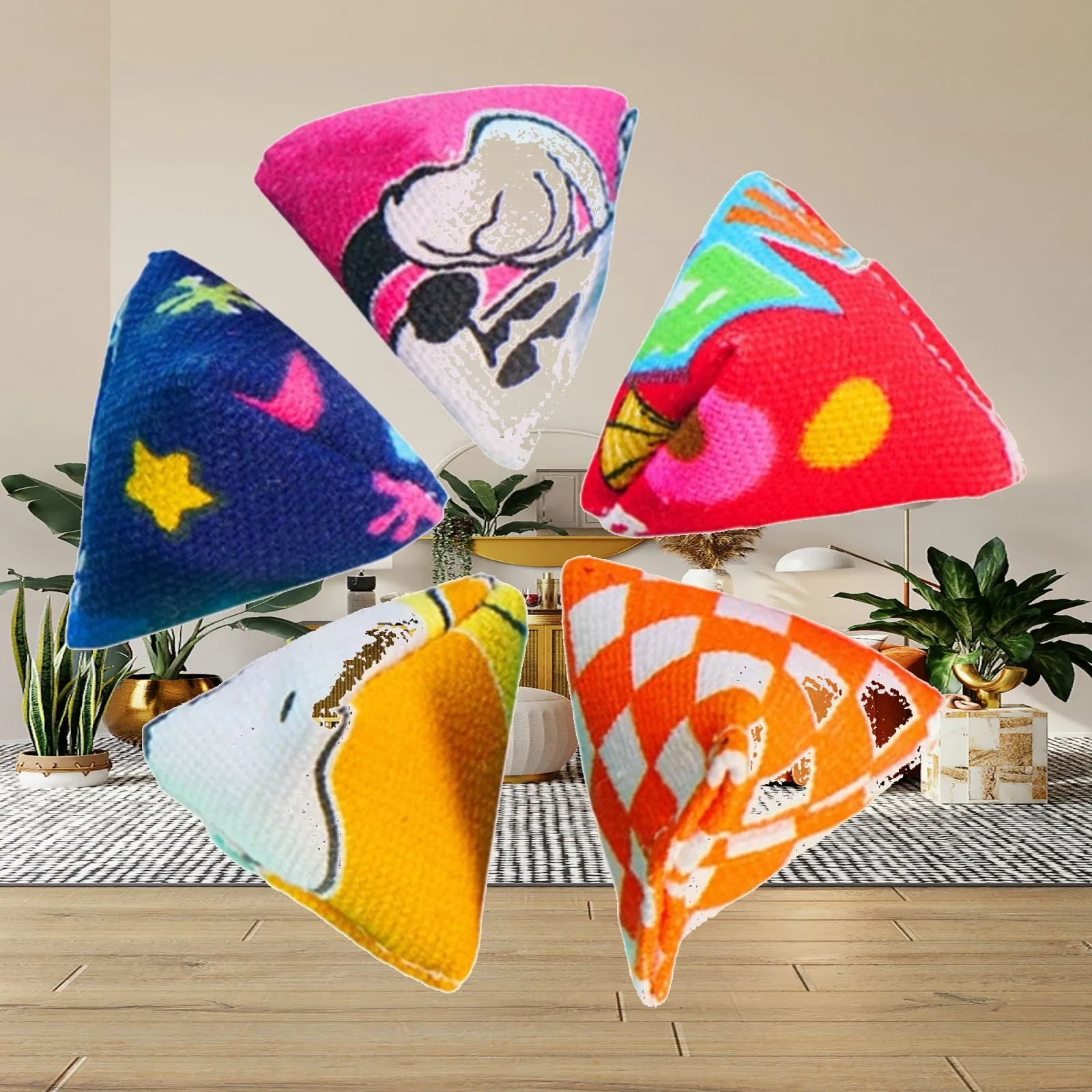 Mini Bean Bags Mini Cornhole Bags Educational Fun Small Picking Catching