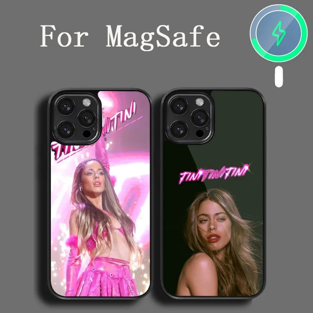 Singer Martina Stoessel Tini Phone Case For iPhone 14 13 12 11 15 Pro Max Plus Magsafe Magnetic Cover