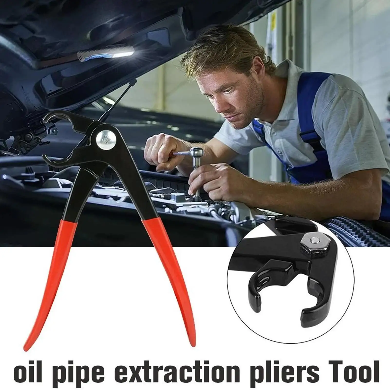 

Aluminum Alloy Oil Pipe Removal Pliers Automotive Repair Oil Pipe Disassembly Tool For Repair Engine Maintenance Cooling System