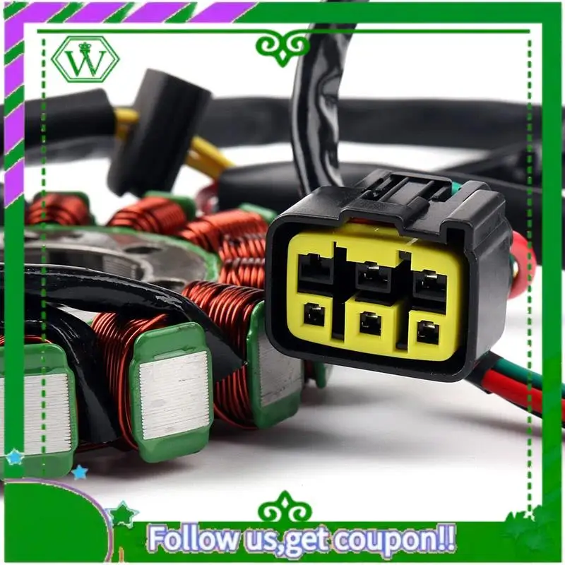 

AC34-катушка статора генератора мотоцикла для Kawasaki VN900 Vulcan 900 Classic Custom LT 2007-2017 21003-0053