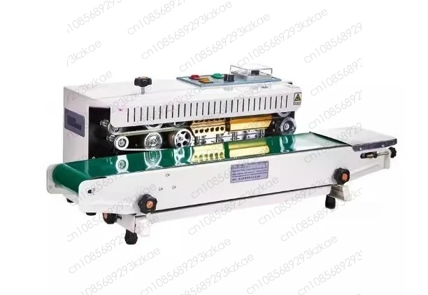 FR900 Automatic Horizontal Continuous Band Sealer Digital Display Plastic Bag Sealing Machine