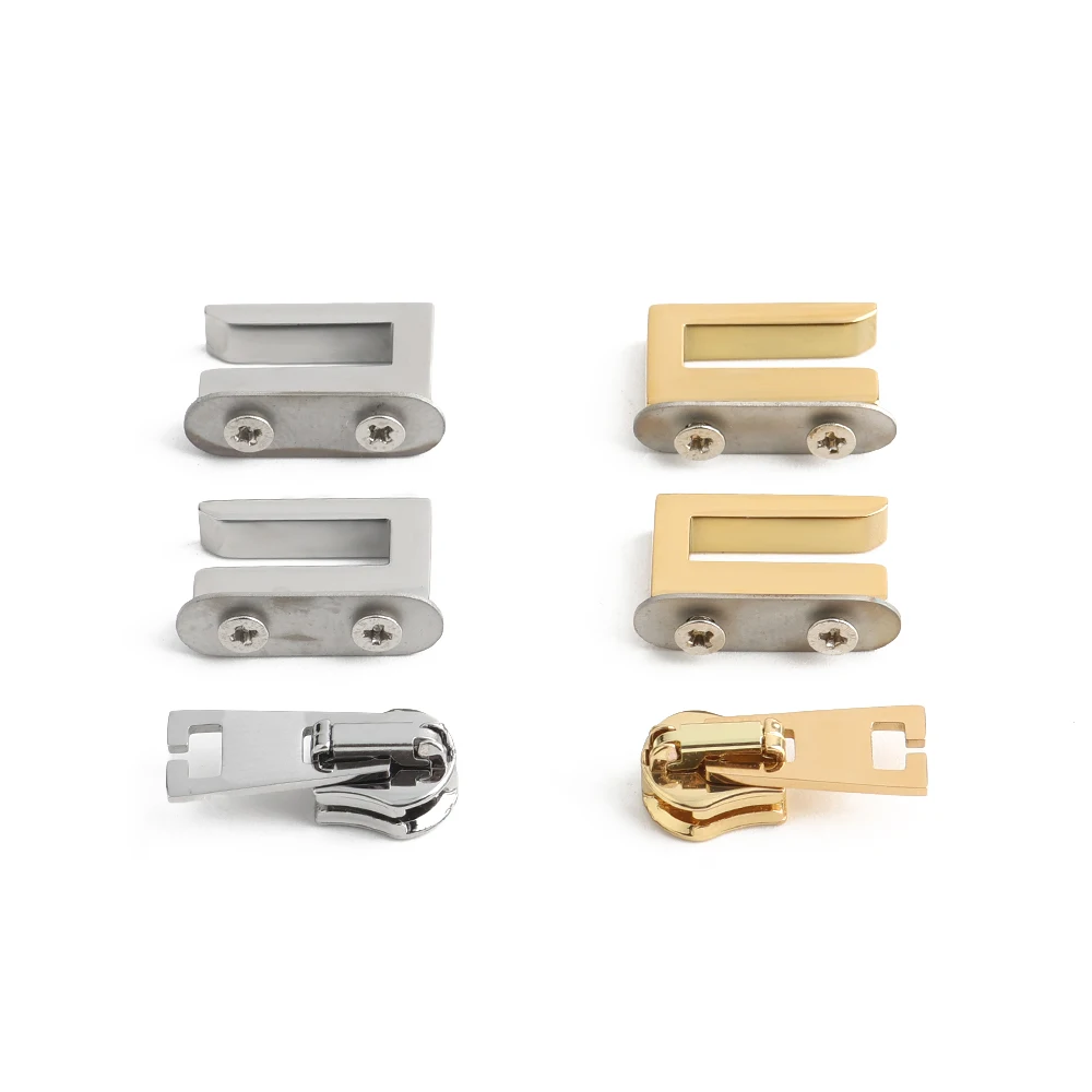 1/3Sets 100% Stainless Steel New Bag Locks Swivel Clasp with Key For Women Handbag Purse Tote Turn Lock Set Accessories High-end