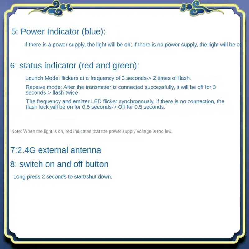 Portable 2.4G Hifi Wireless Audio Transmission Transceiver Supports One Transmitter And Multiple Receivers For Stereo Sound