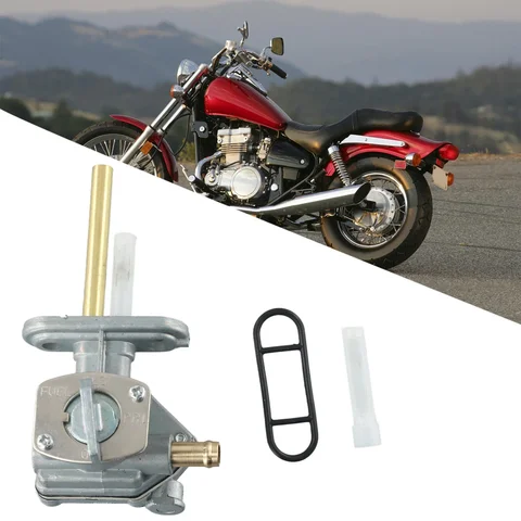 Топливный кран из алюминиевого сплава для моделей Kawasaki ZR400, ZRX, ZR750 Zephyr, EN500 Vulcan с опциями ON/OFF/RESERVE