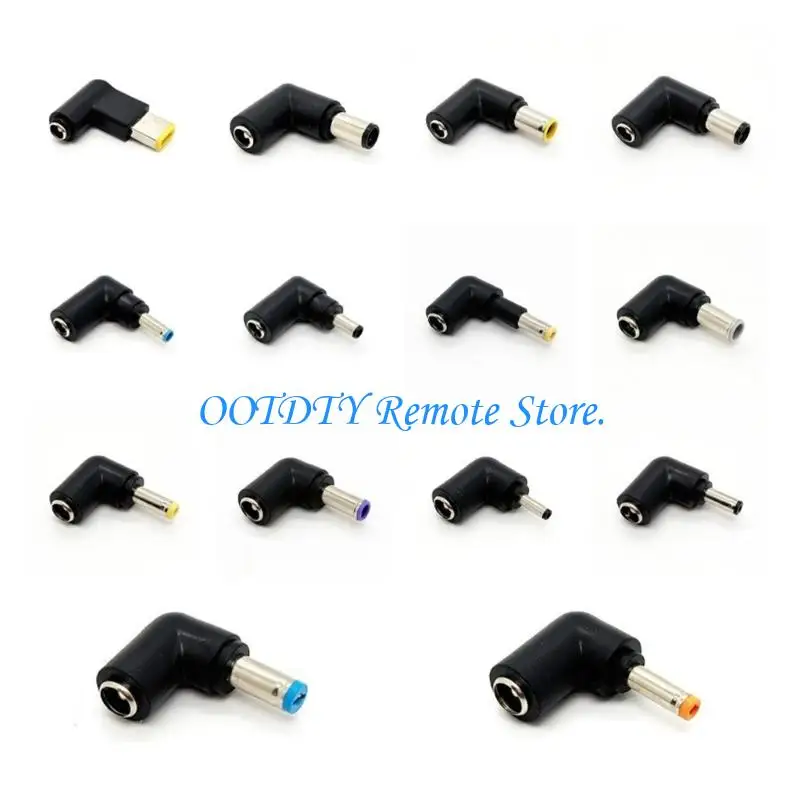 Compactly DC5.5Mm to Multiple Size Power Adapter Set for Laptop Modem Routers and Small Appliances