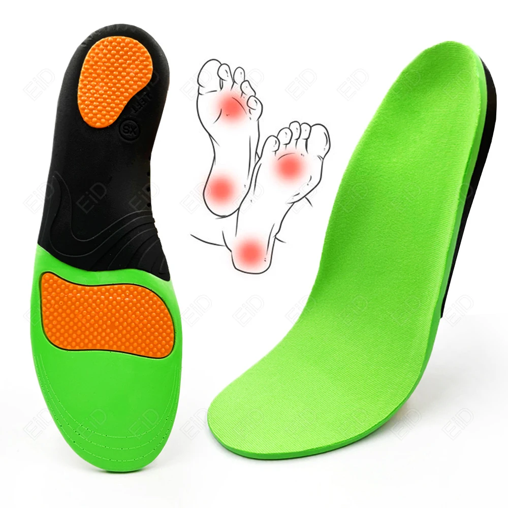 EiD ที่ดีที่สุดพื้นรองเท้า Orthotic Arch สนับสนุน X/O ขาแบนเท้าสุขภาพรองเท้า Insoles สำหรับรองเท้าใส่เบาะ Insoles ศัลยกรรมกระดูก