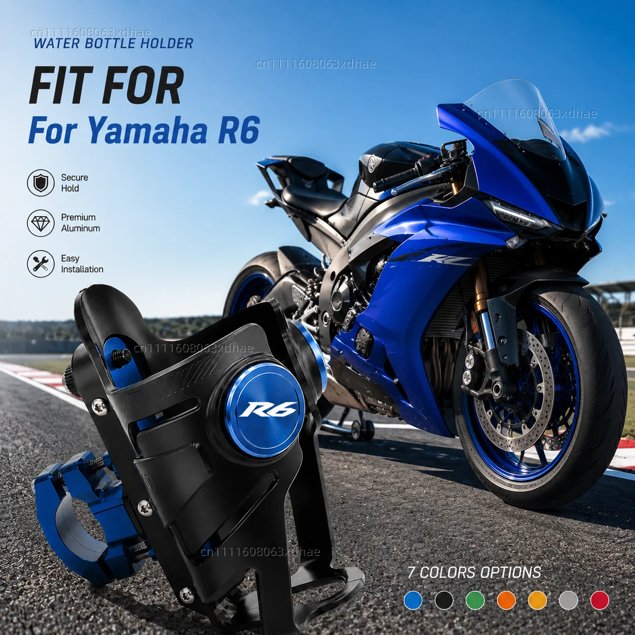 

Motorcycle Water Bottle Holder For Yamaha YZFR6 YZF R6 R6S 1999-2015 Coffee Beverage Tea Cup Support Modification Accessories
